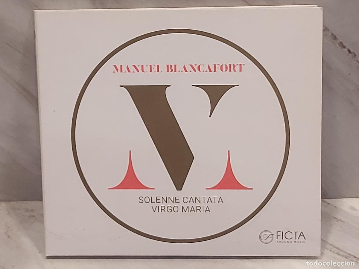 CDs de m&uacute;sica: MANUEL BLANCAFORT &ndash; SOLENNE CANTATA VIRGO MARIA | CD 2018 | ROS MARB&Agrave; | DIGIPACK | LUJO
