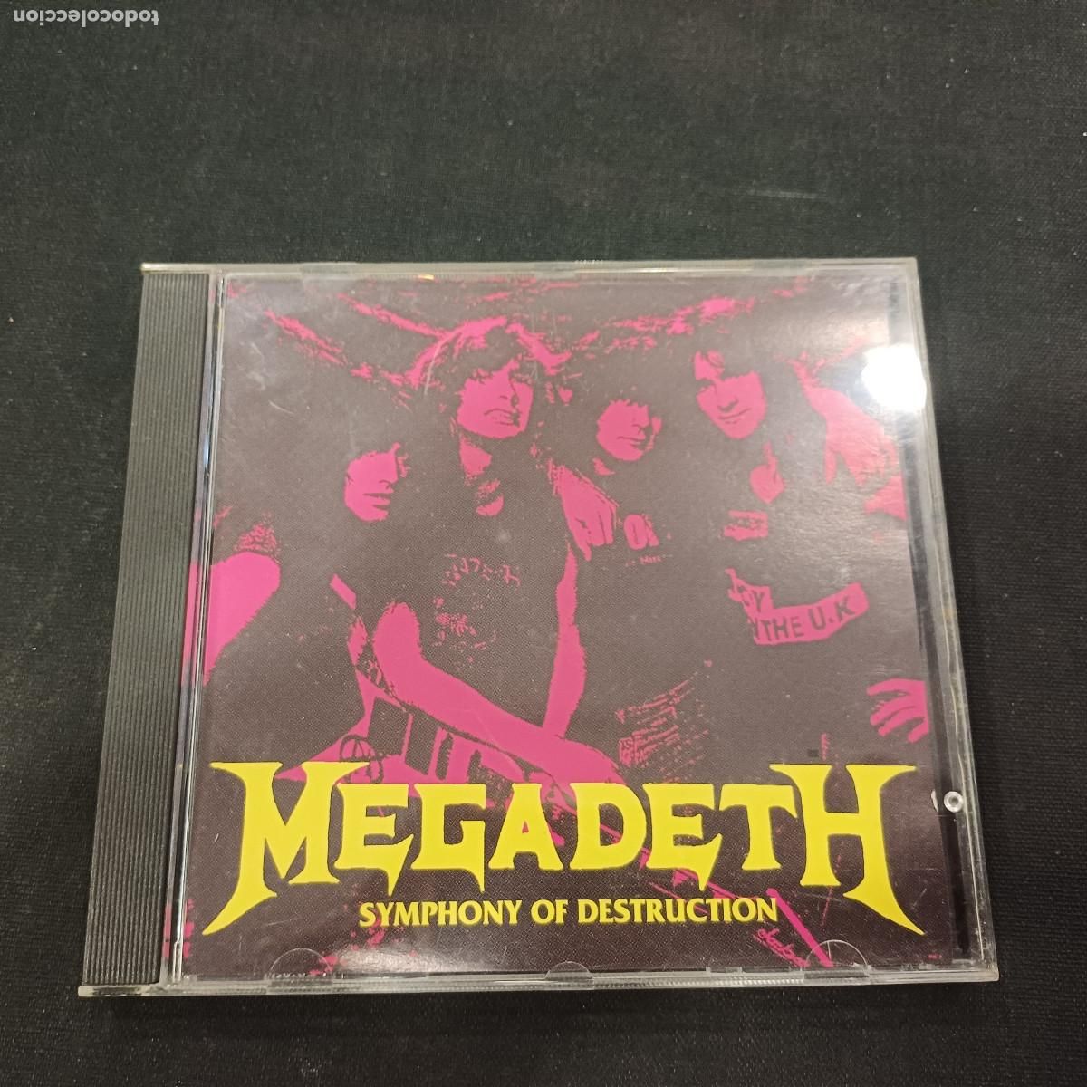 CDs de m&uacute;sica: MEGADETH/SYMPHONY OF DESTRUCTION/CD METAL.