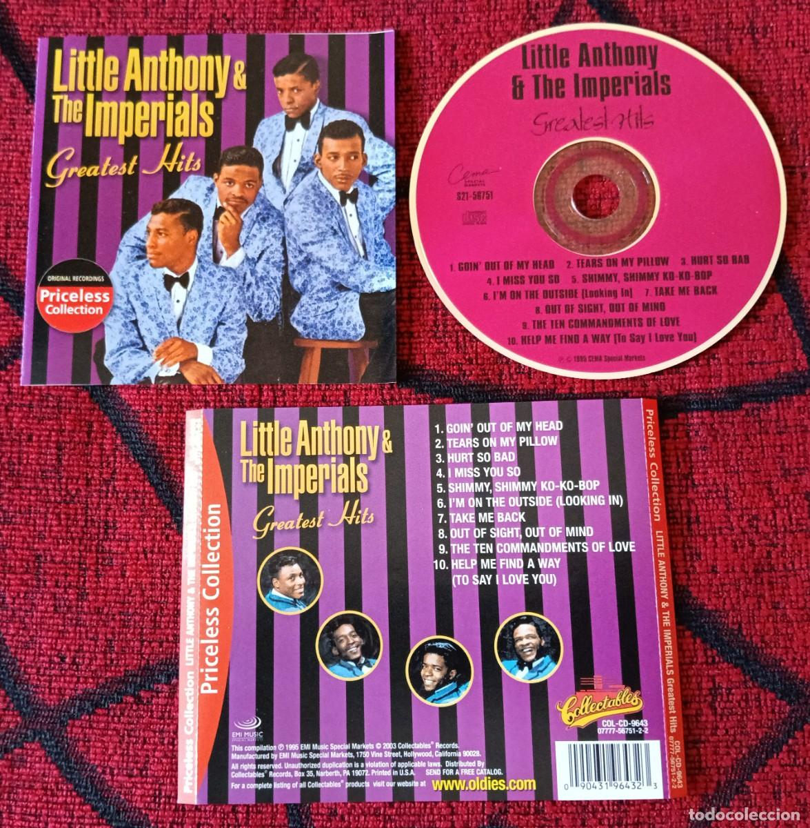 CDs de m&uacute;sica: LITTLE ANTHONY & THE IMPERIALS ** Greatest Hits ** CD 2003 USA