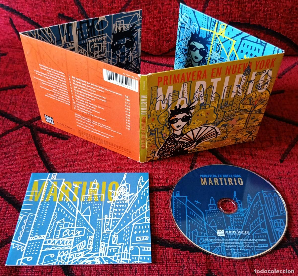 CDs de m&uacute;sica: MARTIRIO ** Primavera En Nueva York ** CD 2006
