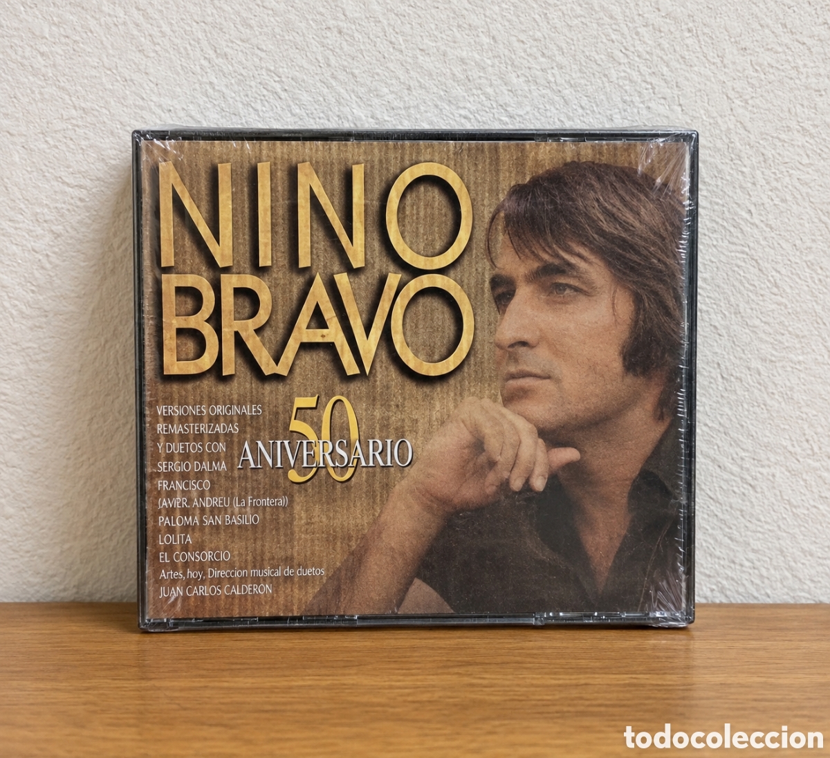 CDs de m&uacute;sica: NINO BRAVO &ndash; 50 ANIVERSARIO &ndash; DOBLE CD &ndash; EDICI&Oacute;N 1995