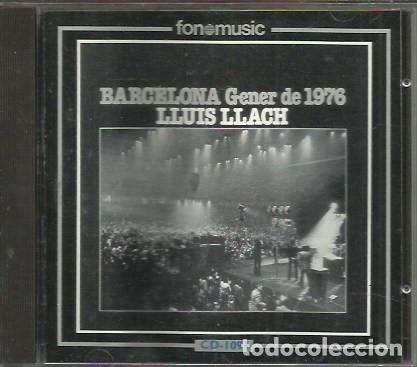 CDs de m&uacute;sica: Barcelona Gener de 1971 CD / Lluis Llach.