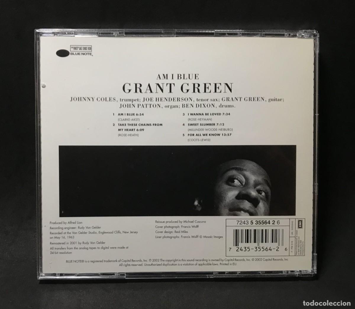 CDs de m&uacute;sica: Grant Green &lrm;&ndash; Am I Blue - CD - Blue Note - Foto 2