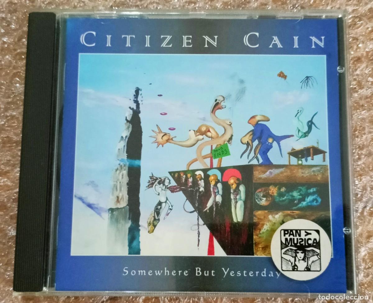 CDs de m&uacute;sica: Citizen Cain - Somewhere but Yesterday (1994)