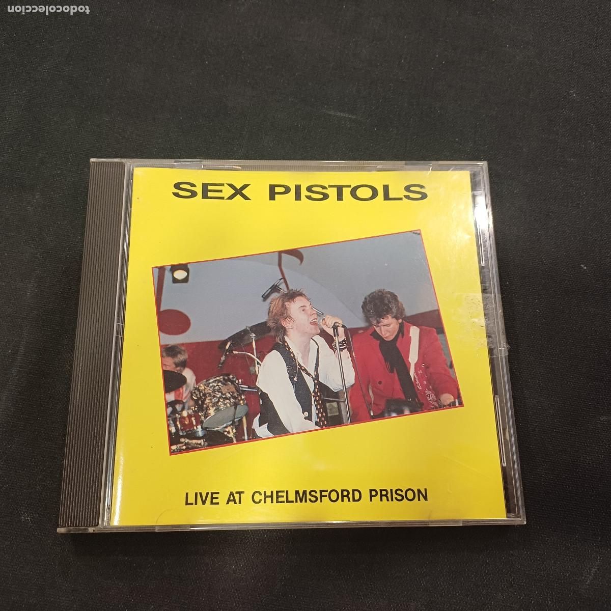 CDs de m&uacute;sica: SEX PISTOLS/LIVE AT CHELMSFORD PRISON/CD PUNK.
