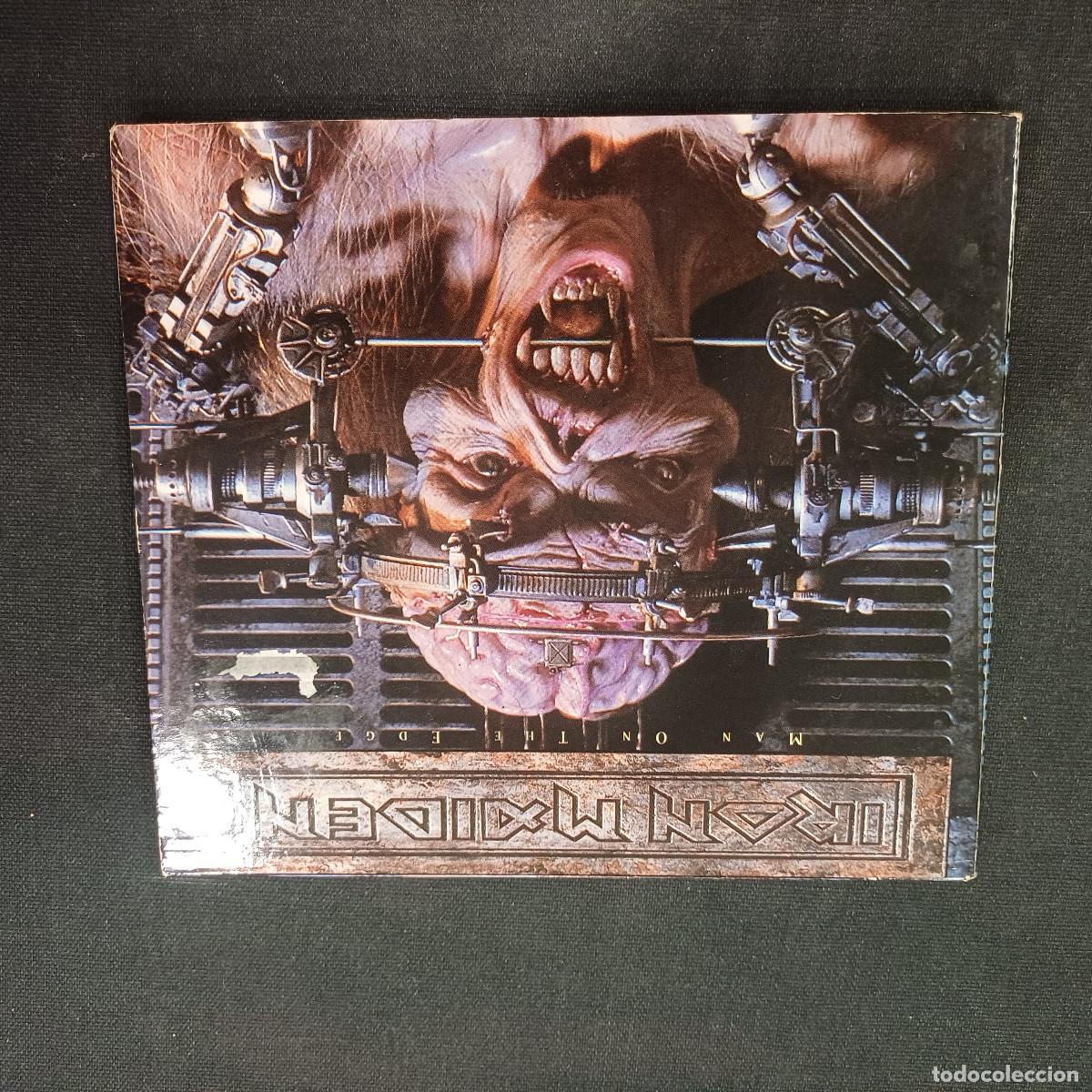 CDs de m&uacute;sica: IRON MAIDEN/MAN ON THE EDGE/CD METAL DIGIPACK 4 TRACKS.