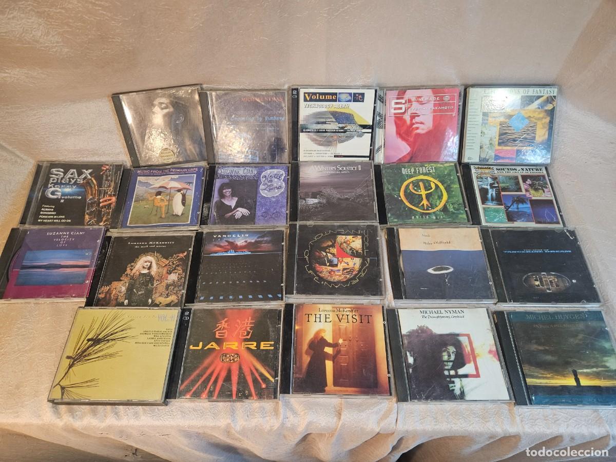 CDs de m&uacute;sica: Lote 22 cds a&ntilde;os 90 new age