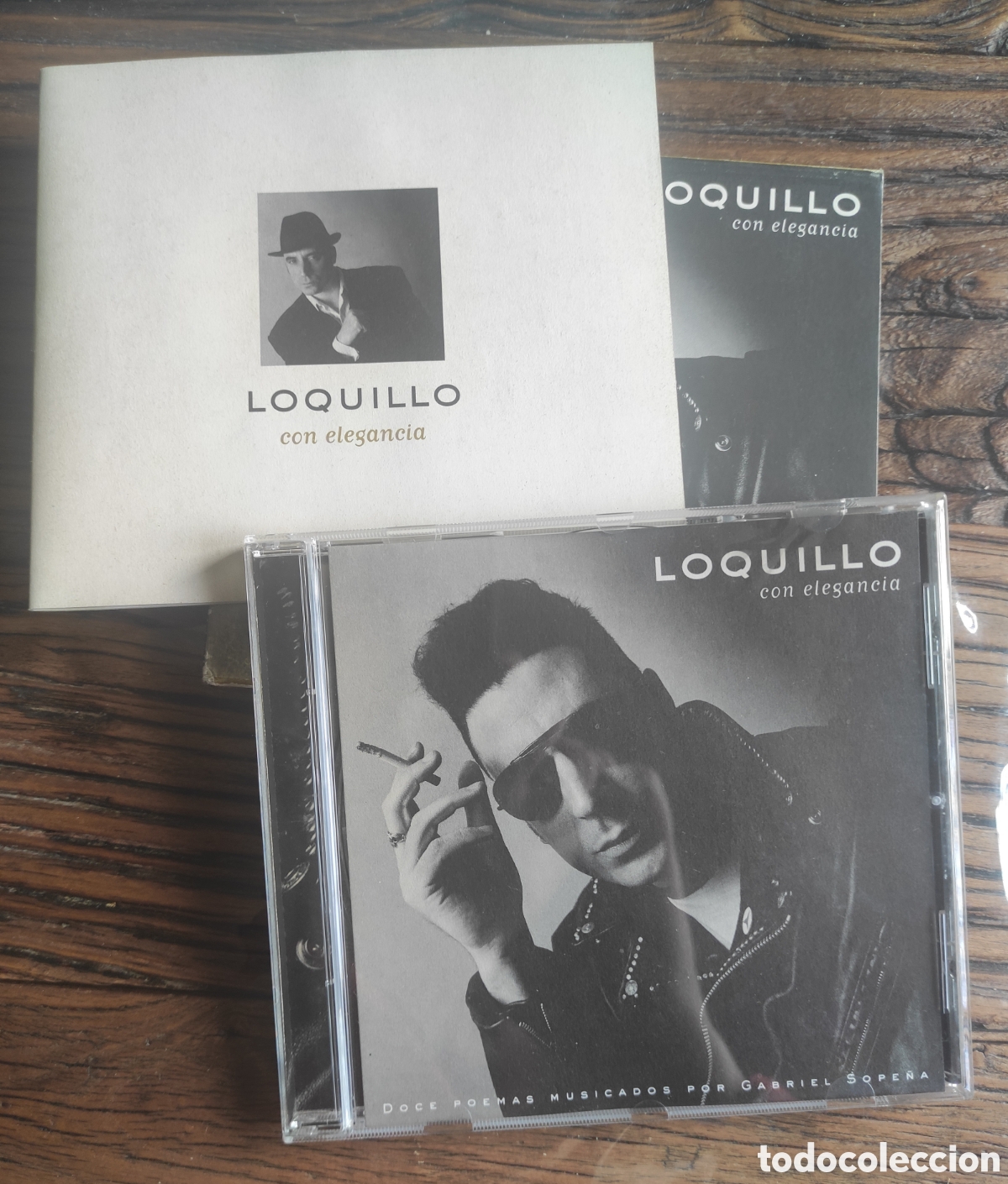 CDs de m&uacute;sica: ​CD Loquillo - Con elegancia (1998) - Foto 3