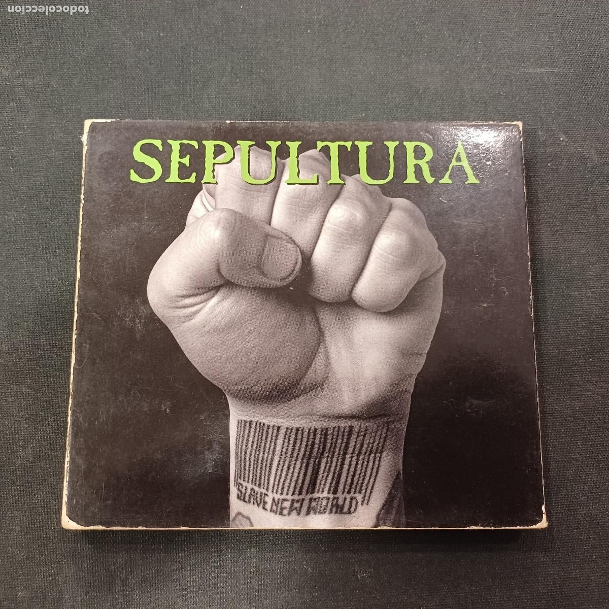 CDs de m&uacute;sica: SEPULTURA/SLAVE NEW WORLD/CD METAL DIGIPACK 4 TRACKS.