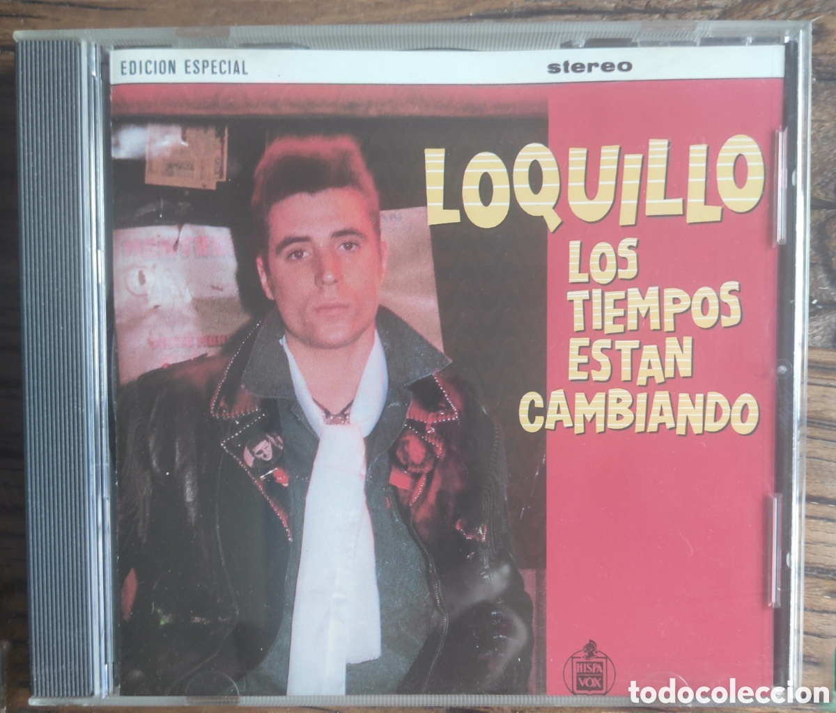 CDs de m&uacute;sica: ​CD Loquillo - Los tiempos est&aacute;n cambiando (1991)