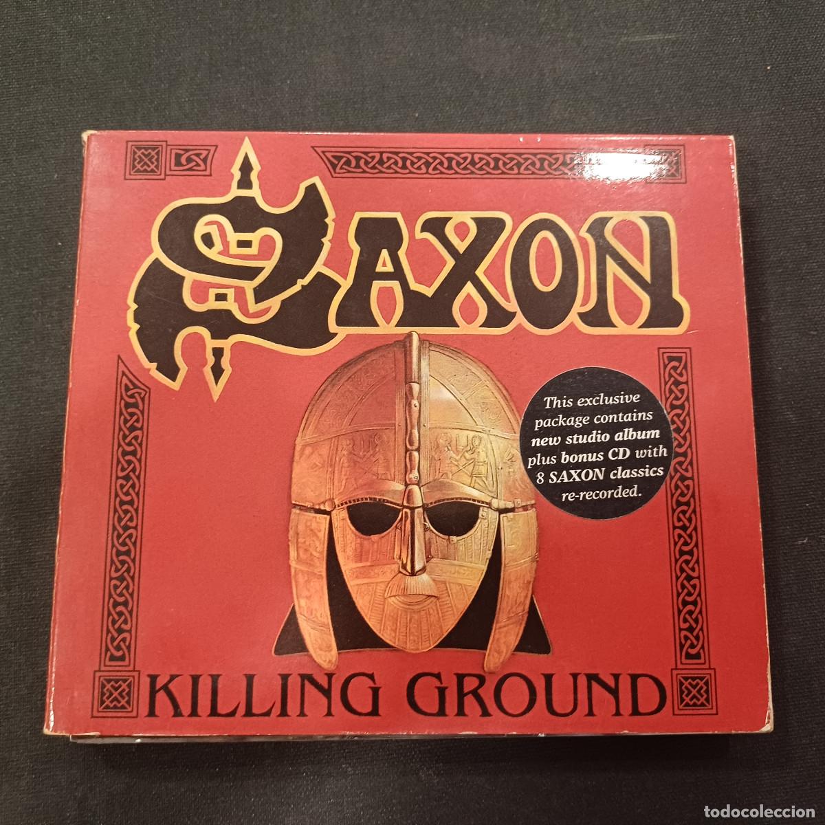 CDs de m&uacute;sica: SAXON/KILLING GROUND/CD METAL DIGIPACK 2 DISCOS.