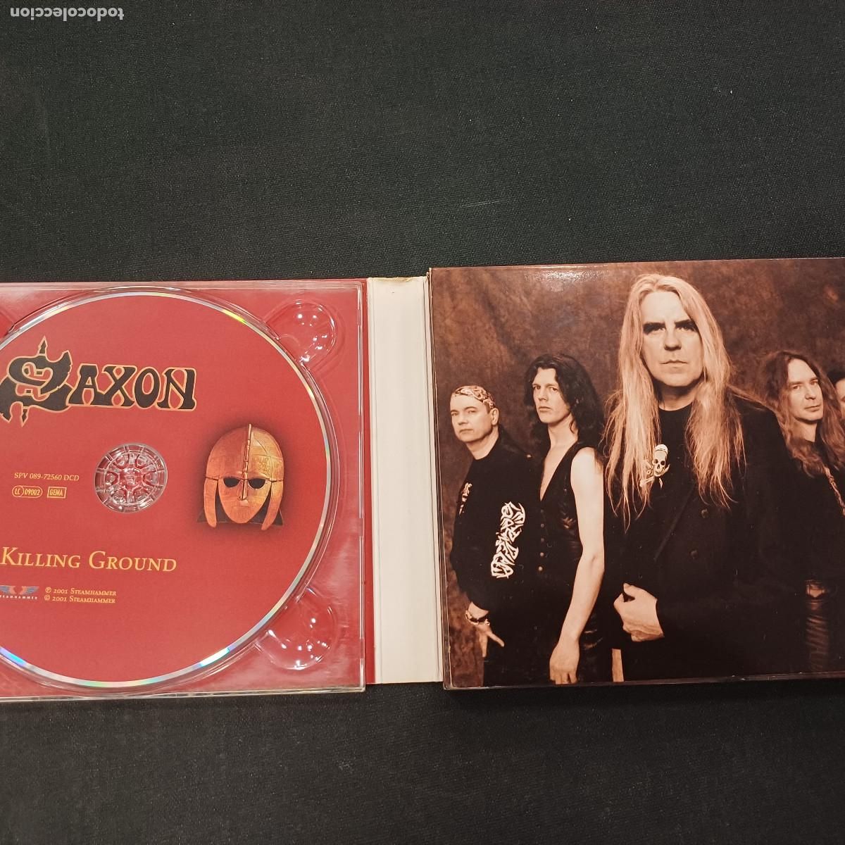 CDs de m&uacute;sica: SAXON/KILLING GROUND/CD METAL DIGIPACK 2 DISCOS. - Foto 2