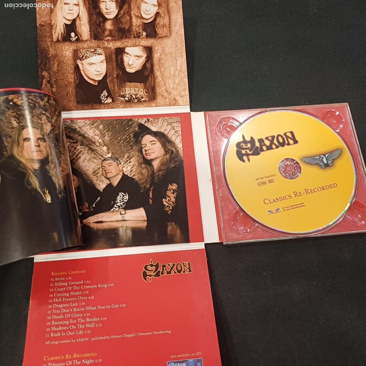 CDs de m&uacute;sica: SAXON/KILLING GROUND/CD METAL DIGIPACK 2 DISCOS. - Foto 3