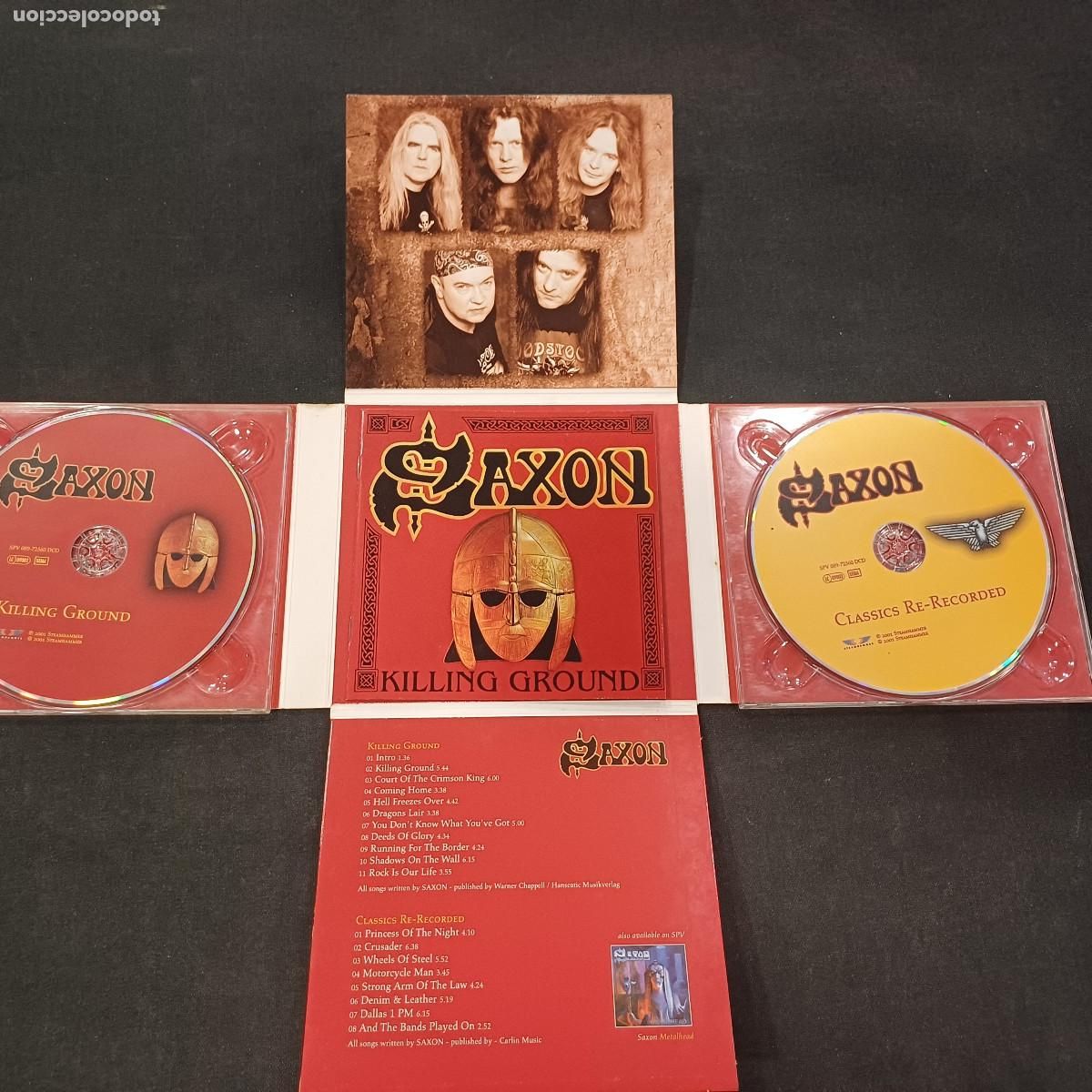 CDs de m&uacute;sica: SAXON/KILLING GROUND/CD METAL DIGIPACK 2 DISCOS. - Foto 4