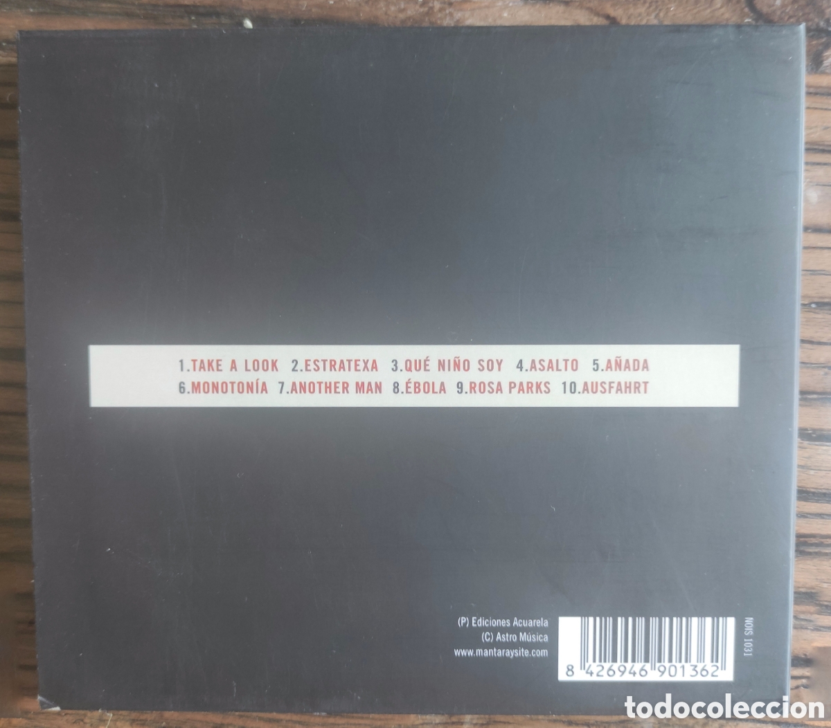 CDs de m&uacute;sica: ​CD Manta Ray - Estratexa (2003) - Foto 2