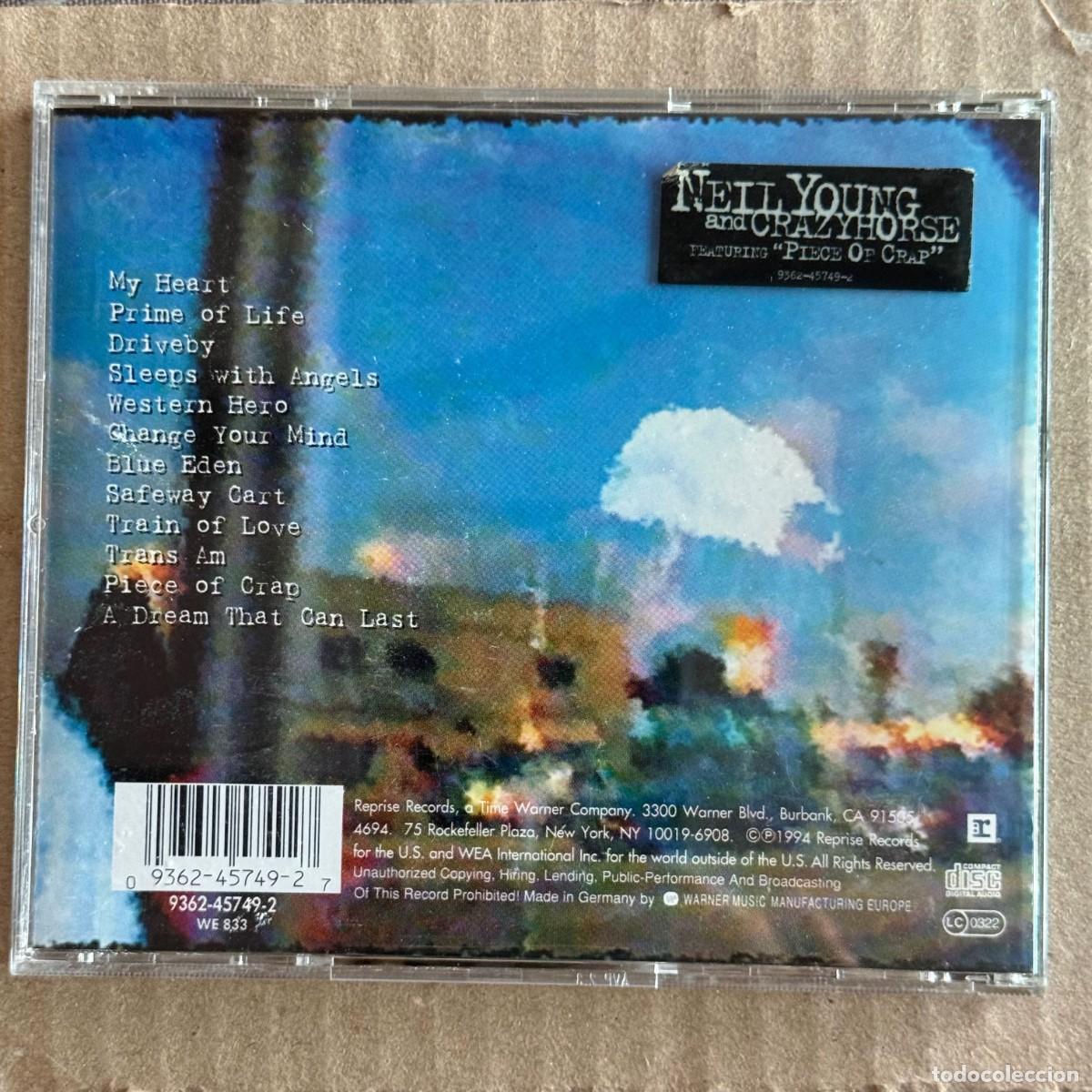 CDs de m&uacute;sica: Neil Young &rdquo;Sleep with Angels&rdquo; CD - Foto 2