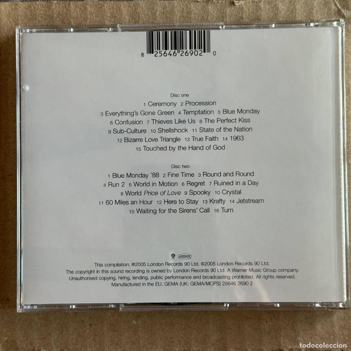 CDs de m&uacute;sica: New Order &rdquo;Singles&rdquo; CD - Foto 2