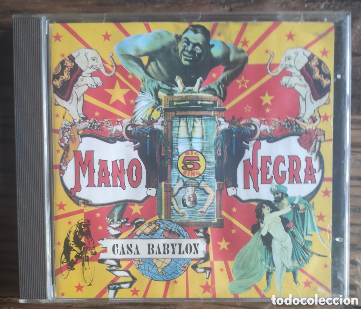 CDs de m&uacute;sica: ​CD Mano Negra - Casa Babylon (1994)