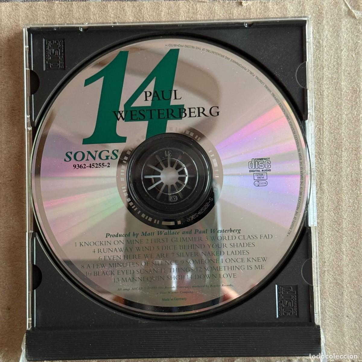 CDs de m&uacute;sica: Paul Westerberg &rdquo;14 Songs&rdquo; CD (Ex-Replacements) - Foto 3