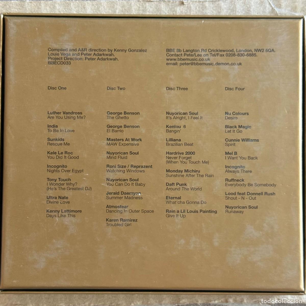 CDs de m&uacute;sica: Masters At Work &rdquo;10th Anniversary Collection Vol 1-2&rdquo; 4CD+4CD Box - Foto 3