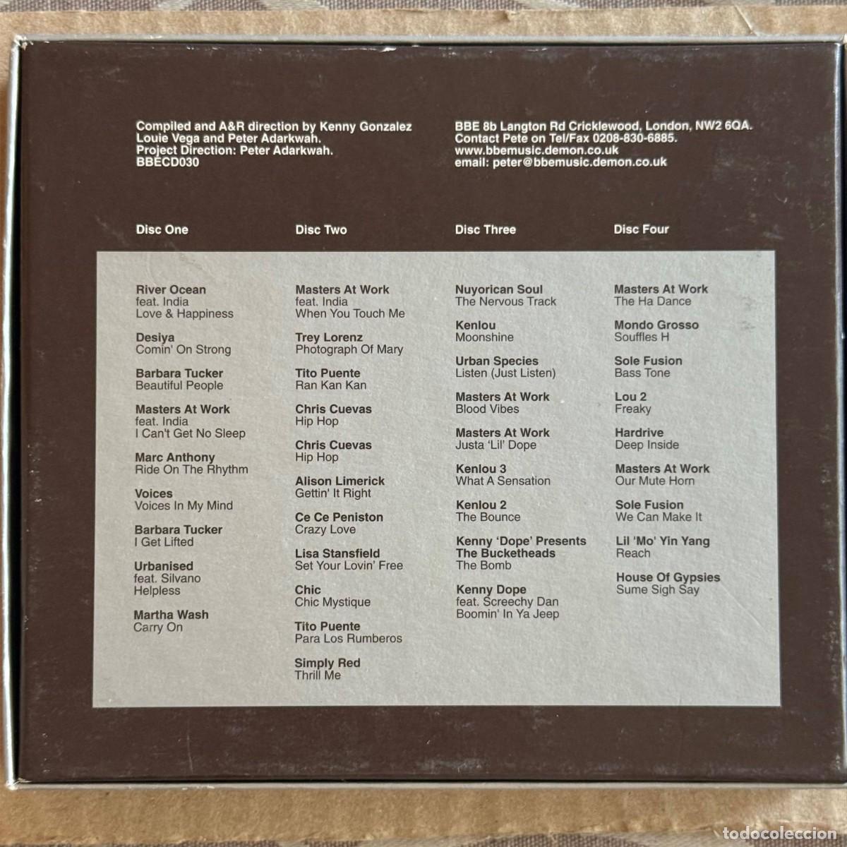 CDs de m&uacute;sica: Masters At Work &rdquo;10th Anniversary Collection Vol 1-2&rdquo; 4CD+4CD Box - Foto 4