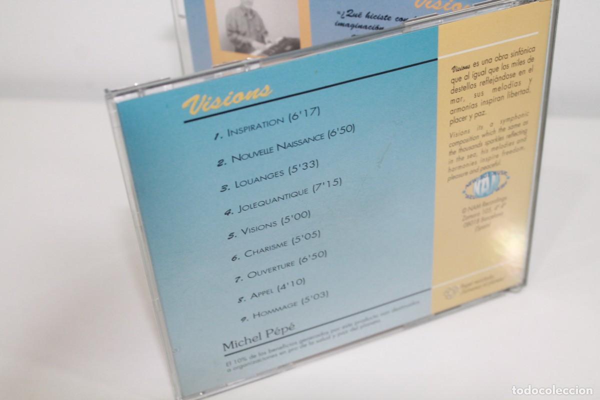 CDs de m&uacute;sica: VISIONS MICHEL PEPE CD - Foto 3