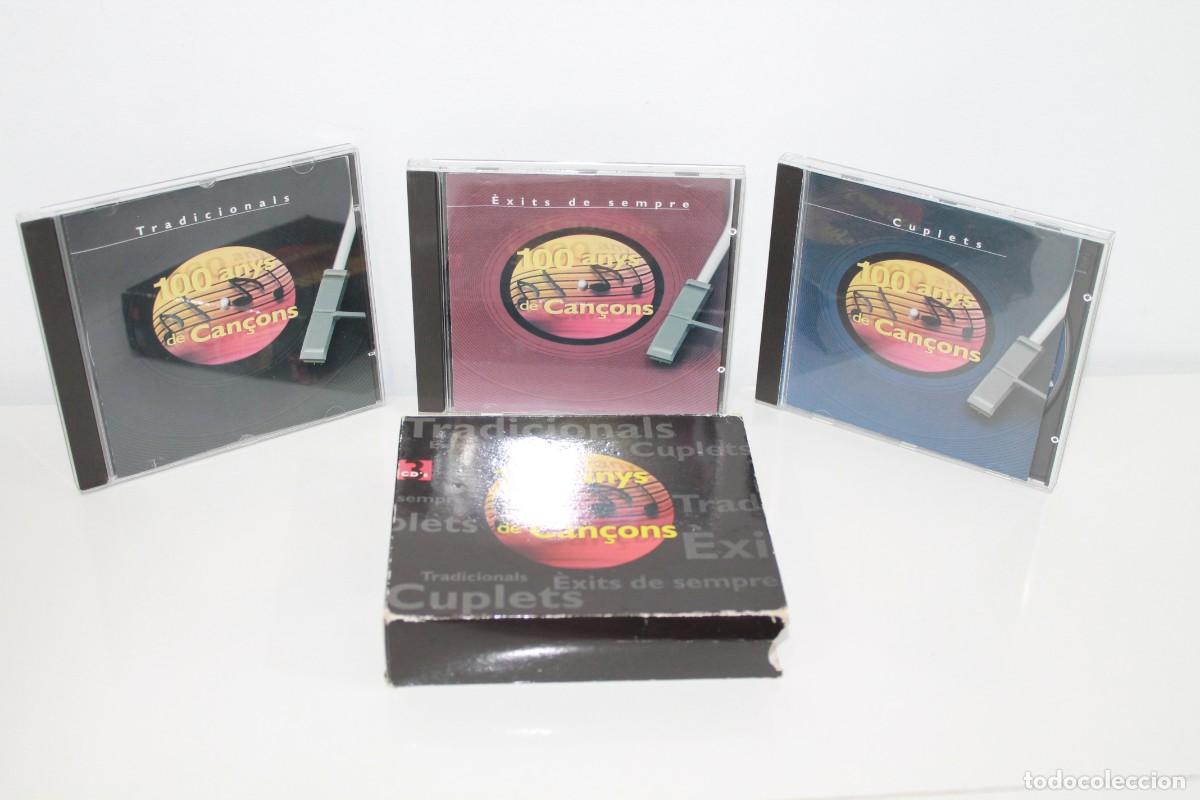 Music CDs: 100 ANYS DE CAN&Ccedil;ONS TRADICIONALS EXITS DE SEMPRE CUPLETS TRIPLE CD