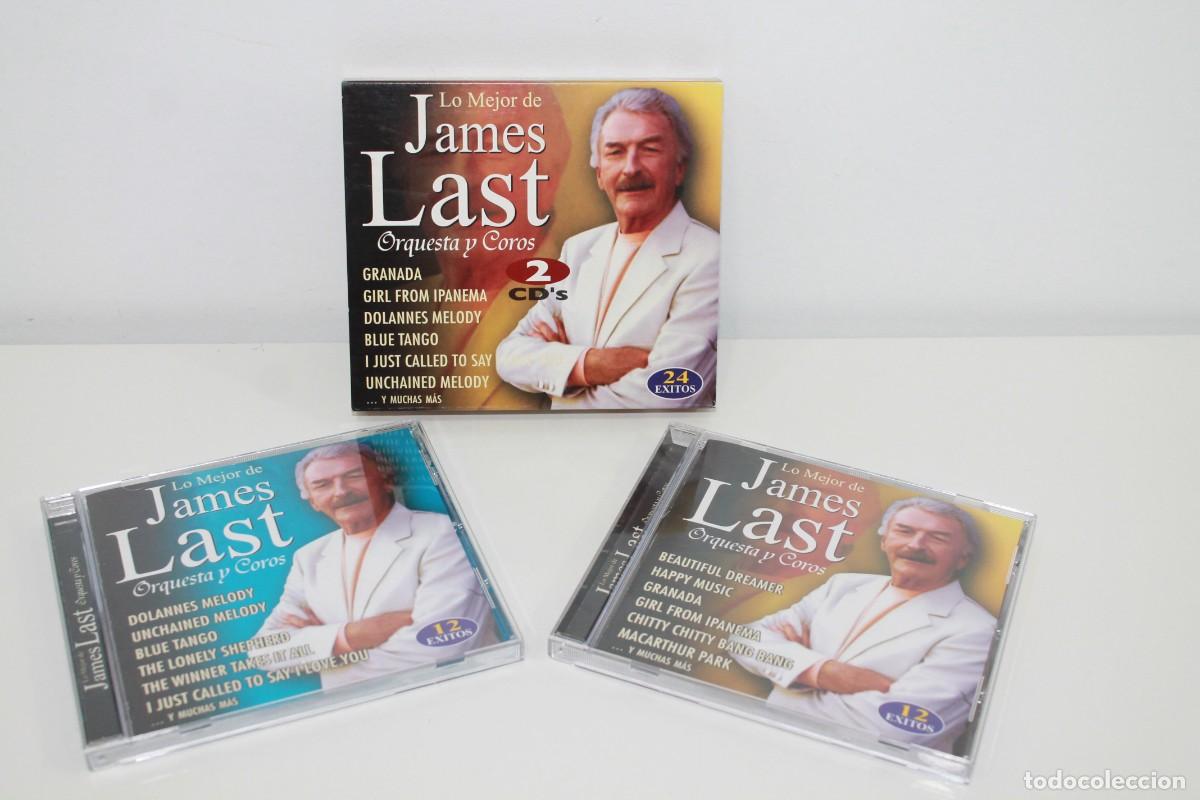 CDs de m&uacute;sica: LO MEJOR DE JAMES LAST ORQUESTA Y COROS DOBLE CD