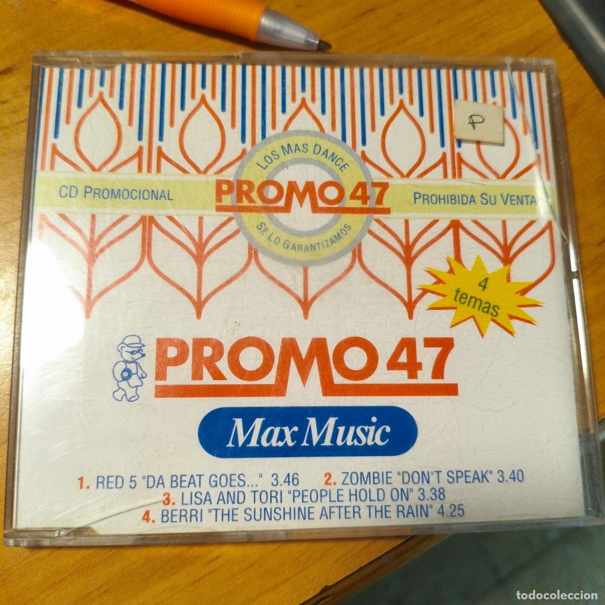 CDs de m&uacute;sica: Promo Max 47 (1997) Electr&oacute;nica House
