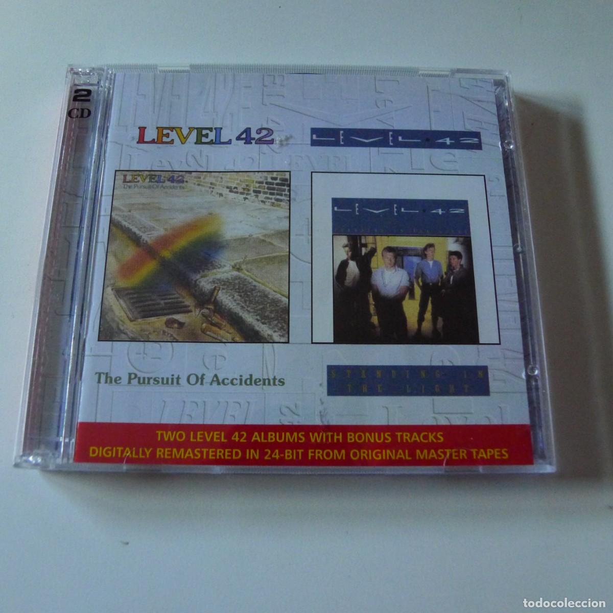 CDs de m&uacute;sica: Level 42 &ndash; The Pursuit Of Accidents / Standing In The Light 2CD remaster