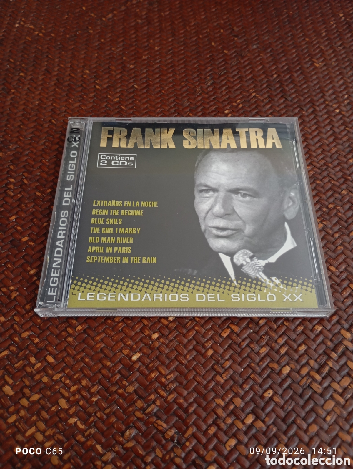 CDs de m&uacute;sica: Frank Sinatra legendarios del siglo XX 2 CD