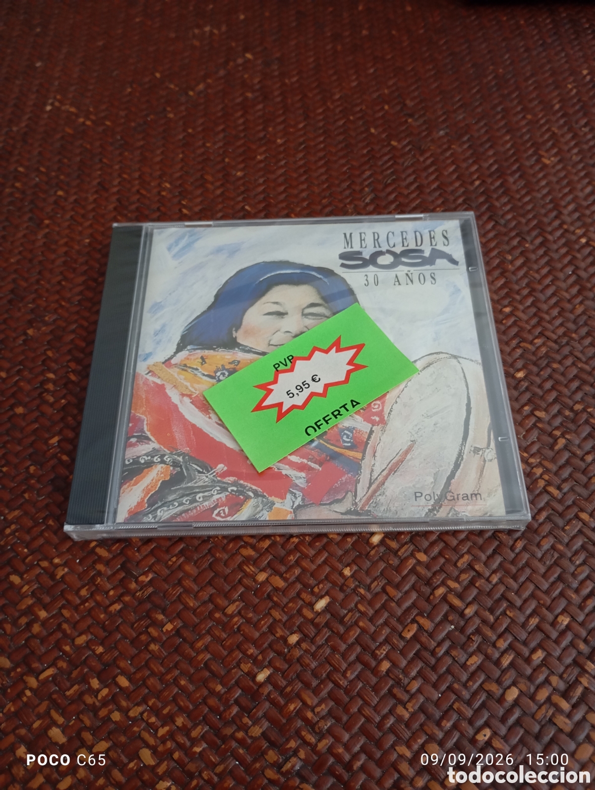 CDs de m&uacute;sica: Mercedes sosa 30 a&ntilde;os CD precintado