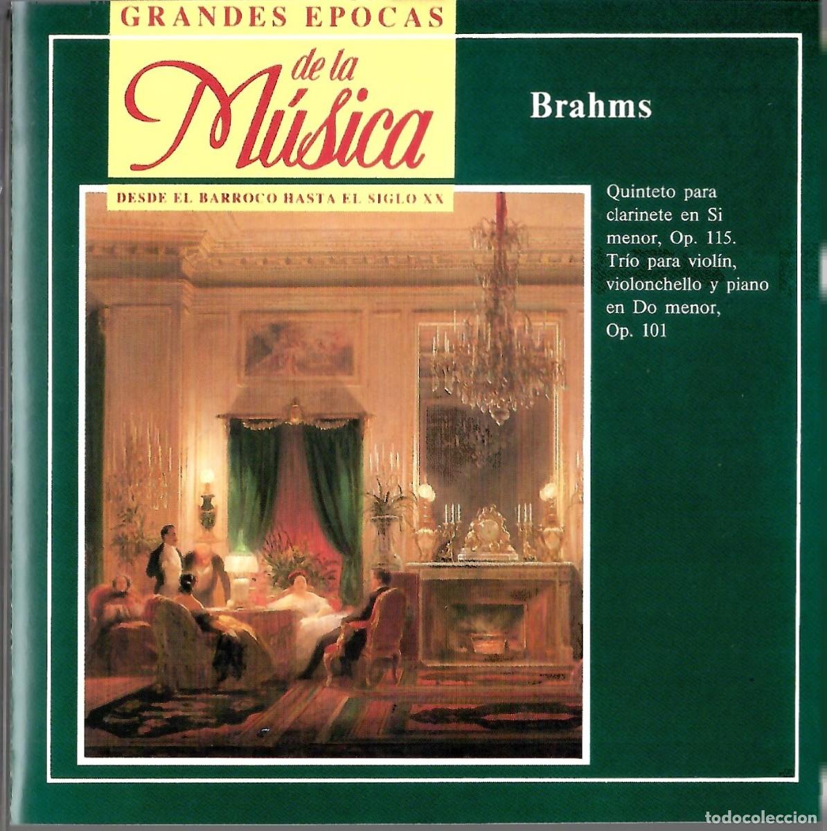 CDs de m&uacute;sica: CD Brahms - Grandes &Eacute;pocas de la M&uacute;sica