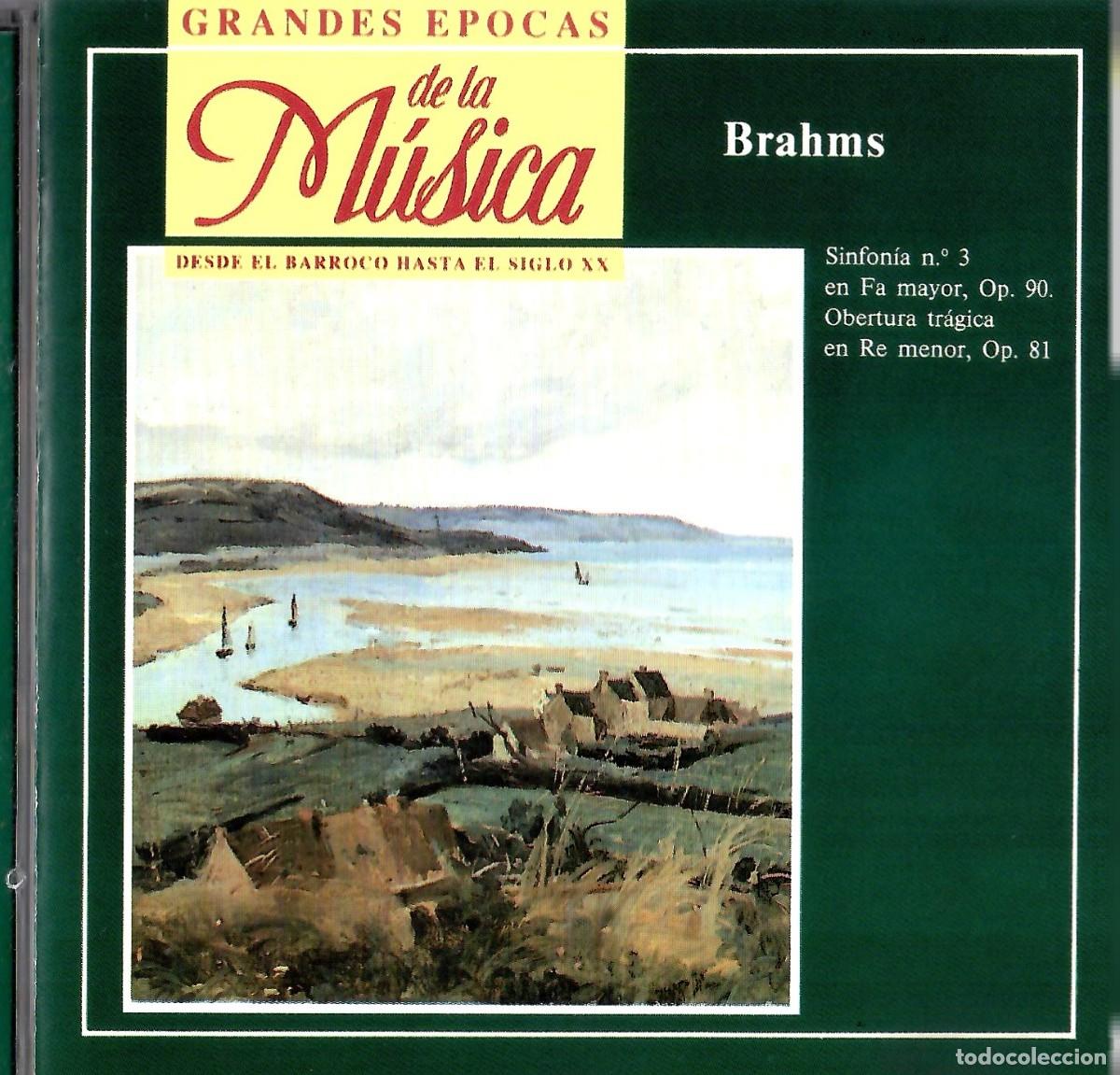CDs de m&uacute;sica: CD Brahms - Sinfon&iacute;a n&ordm; 3 / Obertura Tr&aacute;gica (Grandes &Eacute;pocas de la M&uacute;sica)