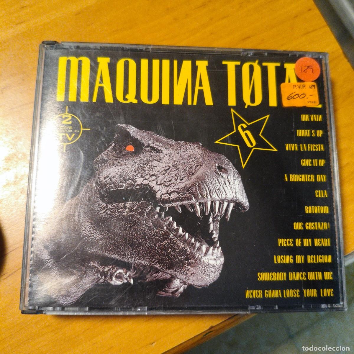 CDs de m&uacute;sica: M&aacute;quina Total 6 (Doble CD)