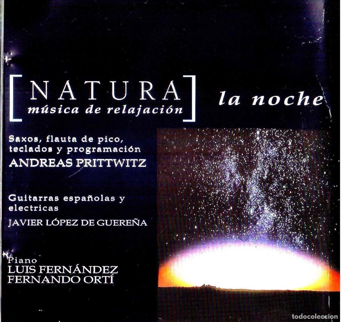 CDs de m&uacute;sica: CD Natura - La Noche: M&uacute;sica de Relajaci&oacute;n