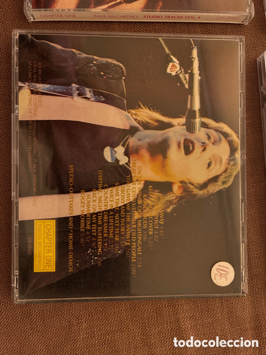 CDs de m&uacute;sica: Paul McCartney Studio Tracks VOL 1 2 3 4 Complete Chapter One - Foto 2