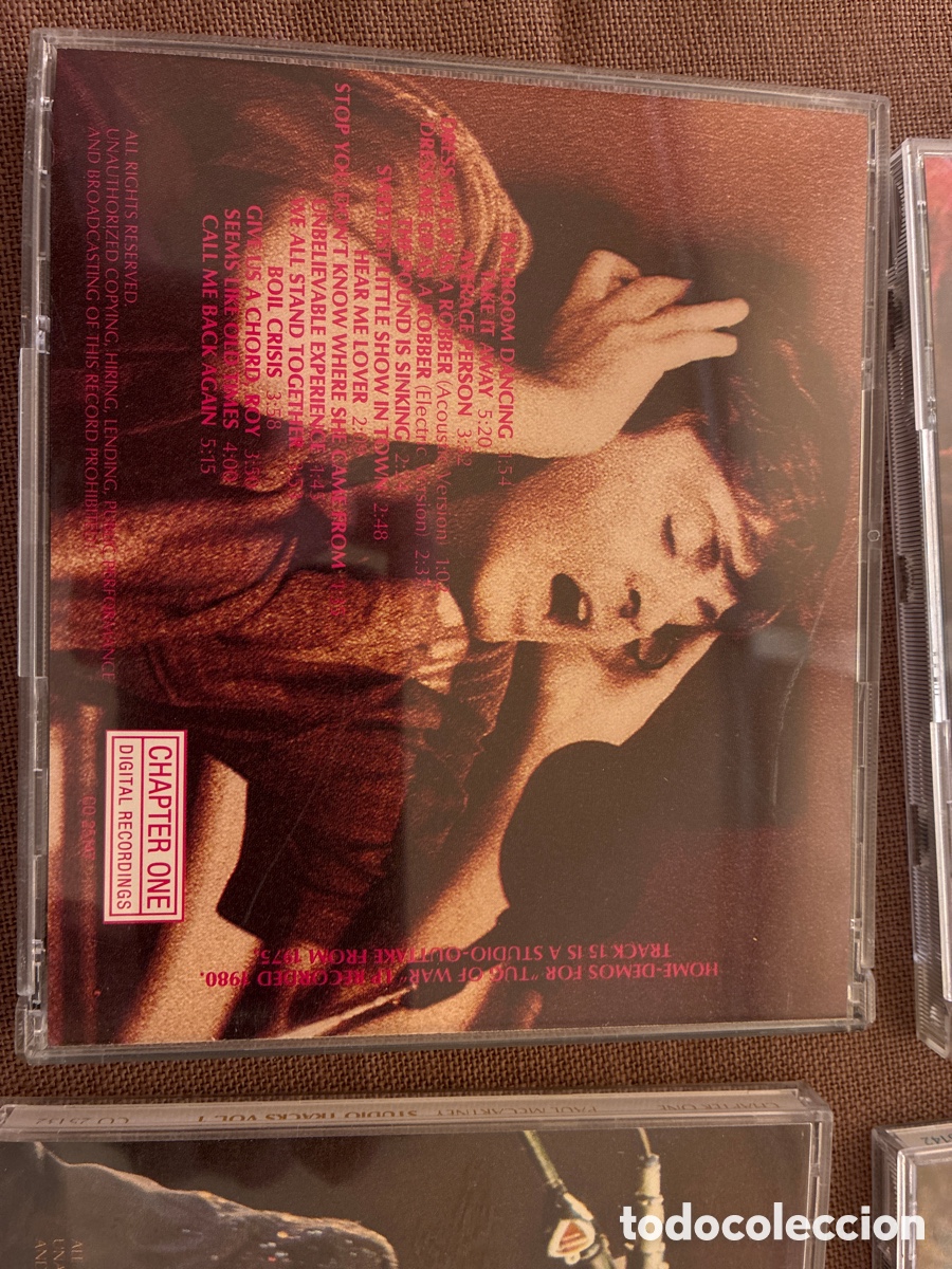CDs de m&uacute;sica: Paul McCartney Studio Tracks VOL 1 2 3 4 Complete Chapter One - Foto 3