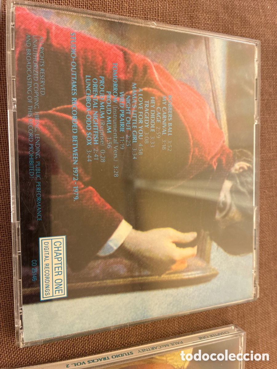 CDs de m&uacute;sica: Paul McCartney Studio Tracks VOL 1 2 3 4 Complete Chapter One - Foto 5