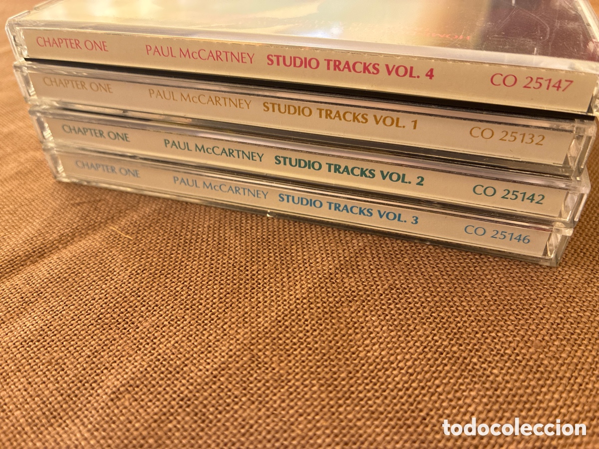 CDs de m&uacute;sica: Paul McCartney Studio Tracks VOL 1 2 3 4 Complete Chapter One - Foto 6