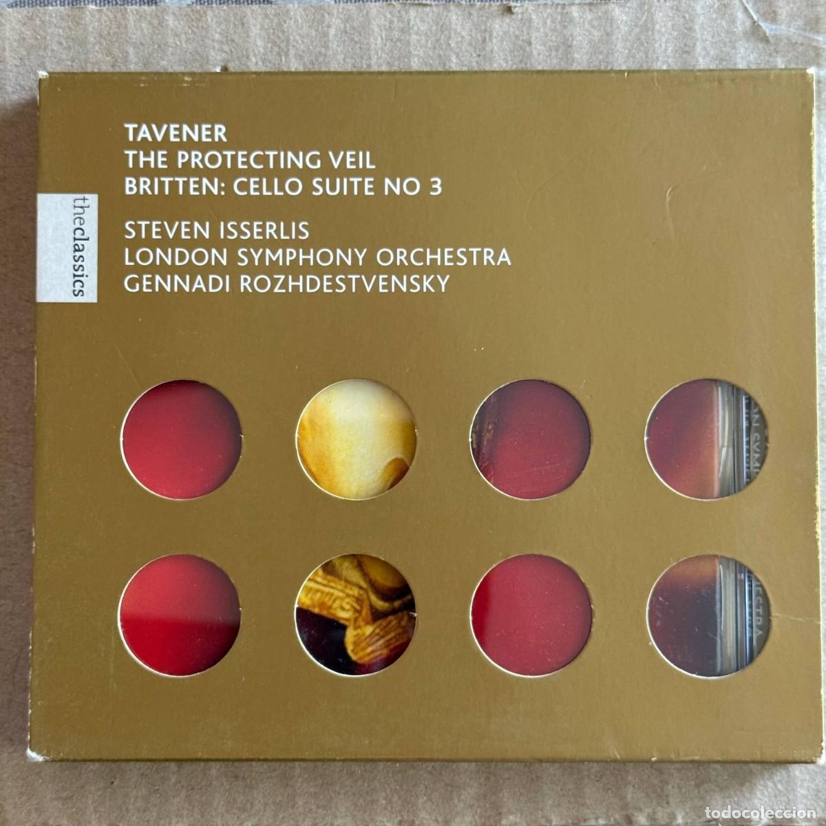 CDs de m&uacute;sica: London Symphony Orchestra &rdquo;Tavener, The Protecting Veil&rdquo;&rdquo;
