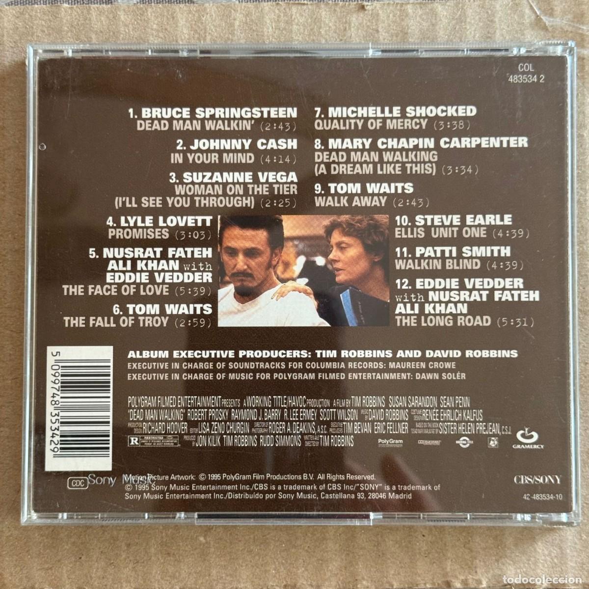 CDs de m&uacute;sica: VVAA &rdquo;Dead Man Walking&rdquo; Soundtrack - Foto 2