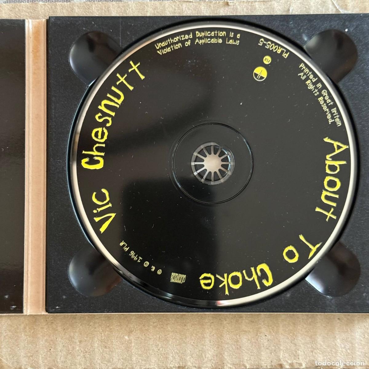 CDs de m&uacute;sica: Vic Chesnutt &rdquo;About to choke&rdquo; - Foto 3