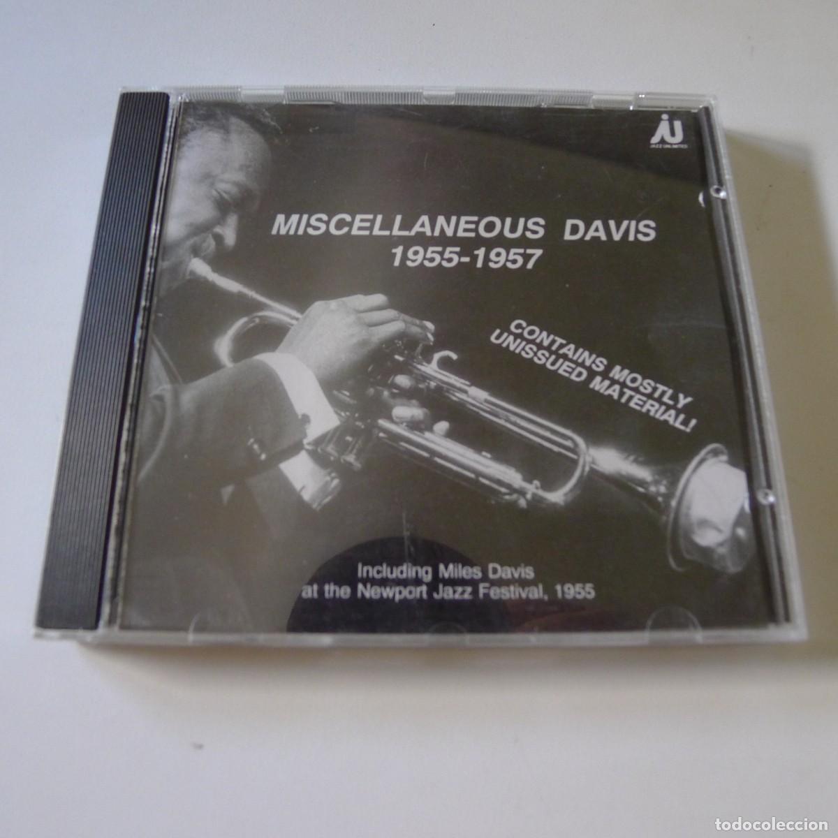 CDs de m&uacute;sica: Miles Davis &ndash; Miscellaneous Davis 1955-1957 CD