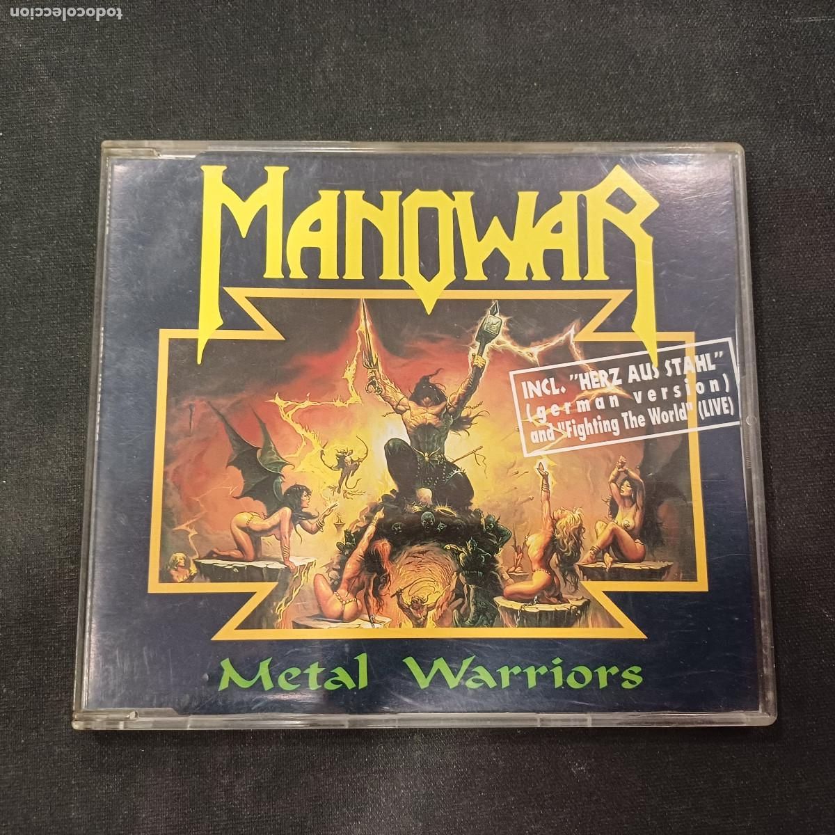 CDs de m&uacute;sica: MANOWAR/METAL WARRIORS/CD METAL 3 TRACKS
