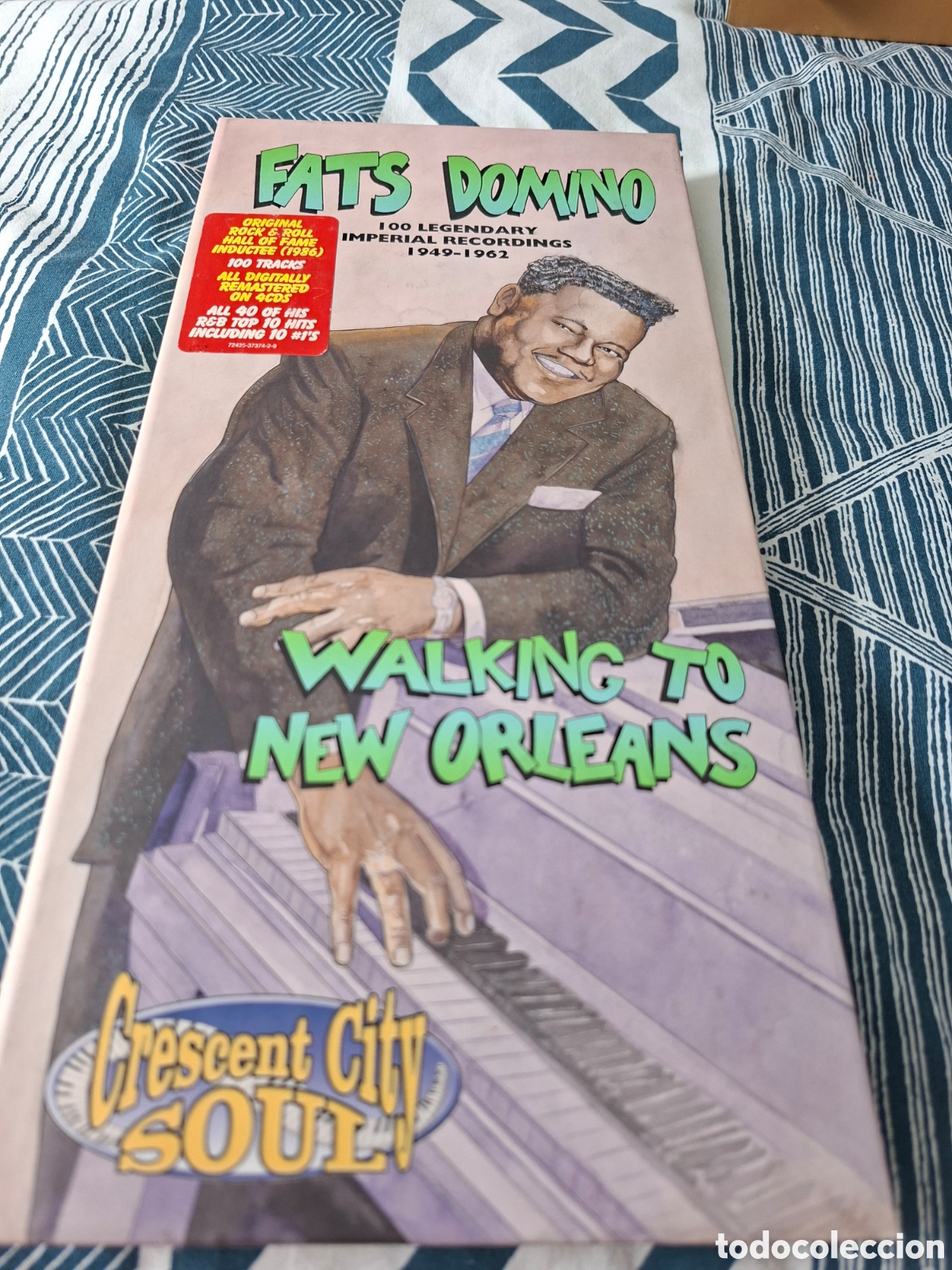 CDs de m&uacute;sica: FATS DOMINO. 100 LEGENDARY IMPERIAL RECORDINGS 1949-1962