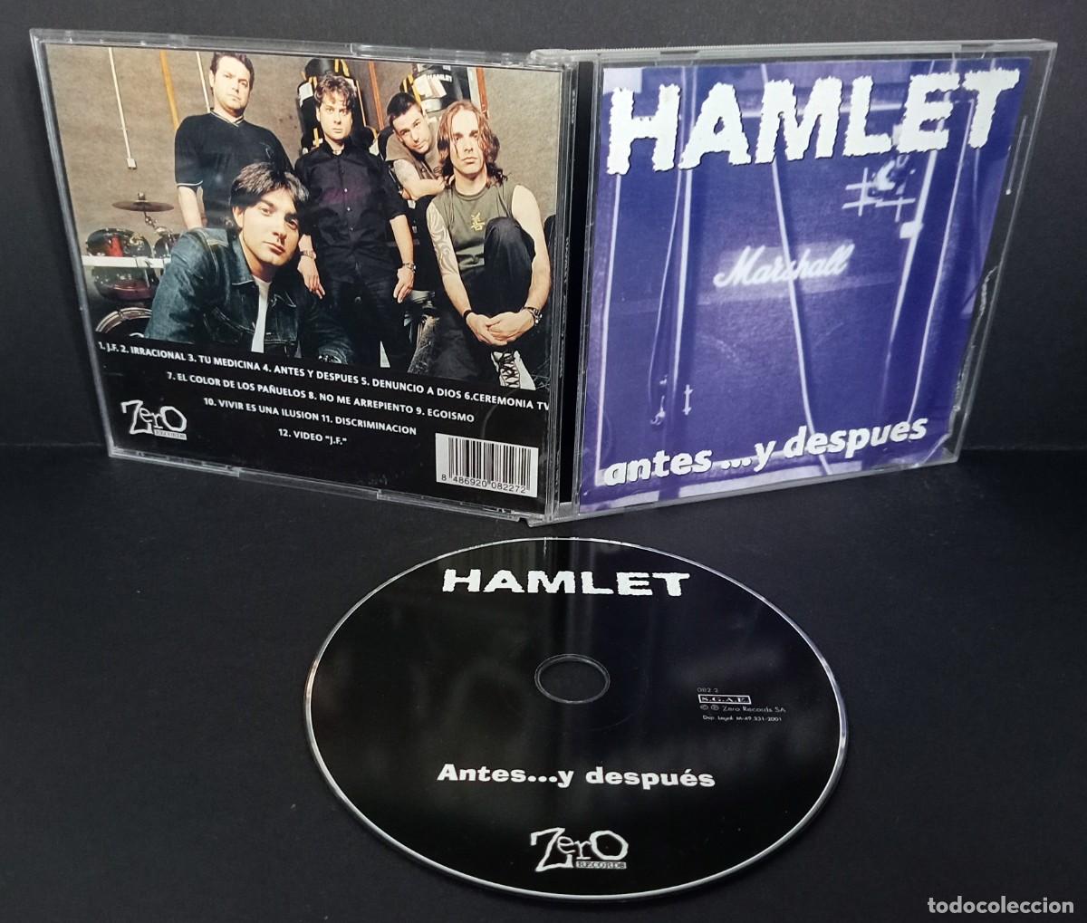Music CDs: CD HAMLET - ANTES... Y DESPUES