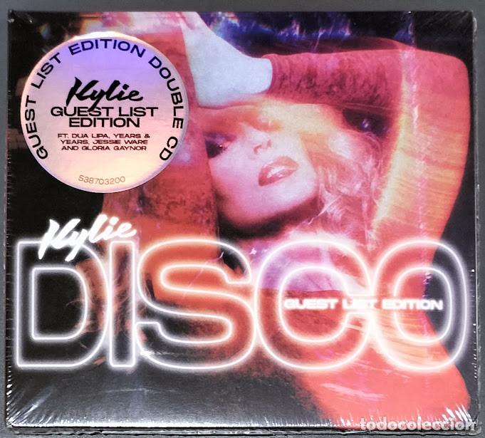 CDs de m&uacute;sica: Kylie Minogue - Disco: Guest List Edition - 2CD BMG 2021. Nuevo, precintado.