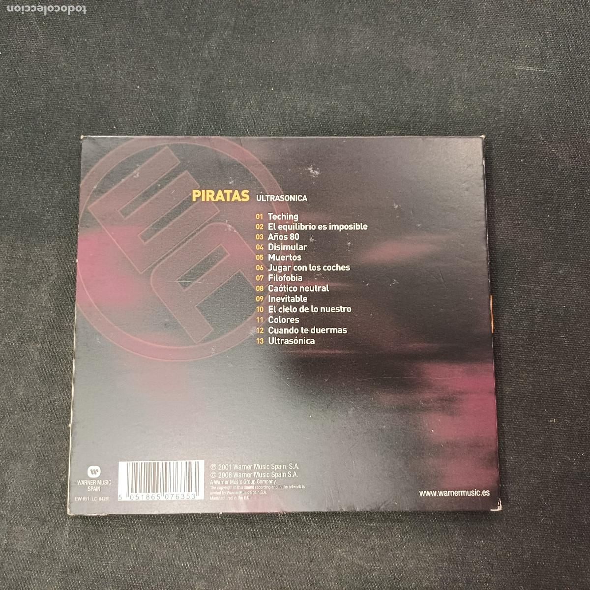 CDs de m&uacute;sica: PIRATAS/ULTRASONICA/CD DIGIPACK. - Foto 3