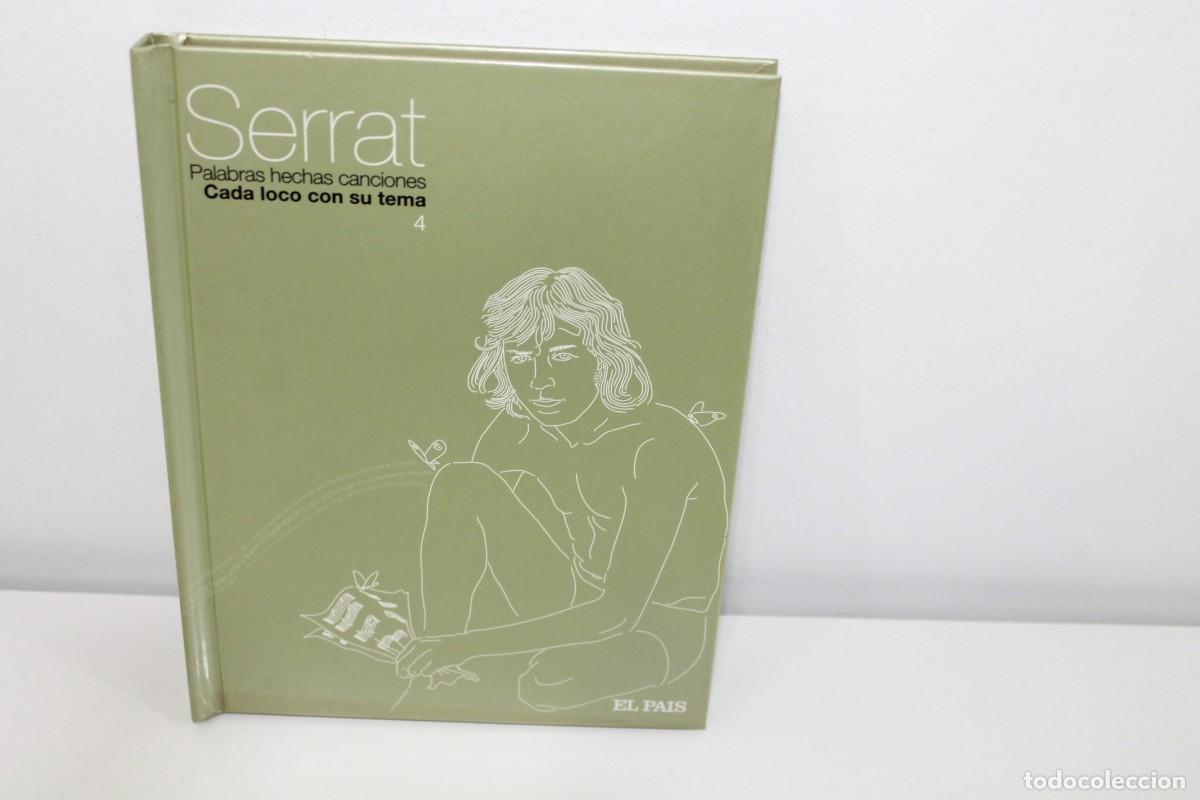 Music CDs: SERRAT CADA LOCO CON SU TEMA N&ordm; 4 EL PAIS CD Y LIBRITO